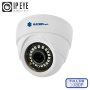 Цветная 2.0MP FullHD IP видеокамера для помещений Matrix MT-DW1080IP20F